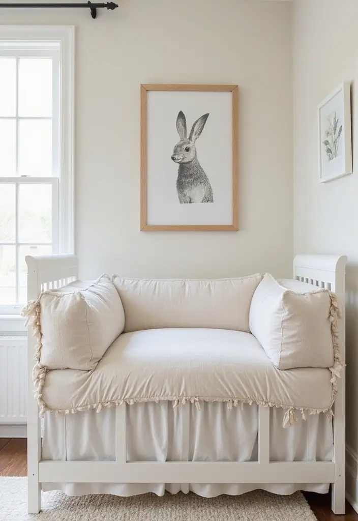 25 Baby Bedroom Ideas for Newborns That Are Dreamy & Serene - 20. Eco-Friendly Bumpers