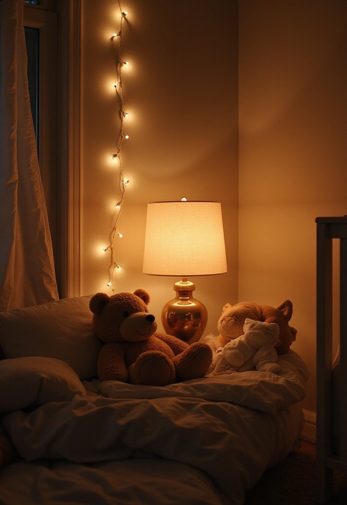 25 Baby Bedroom Ideas for Newborns That Are Dreamy & Serene - 6. Gentle Lighting Solutions