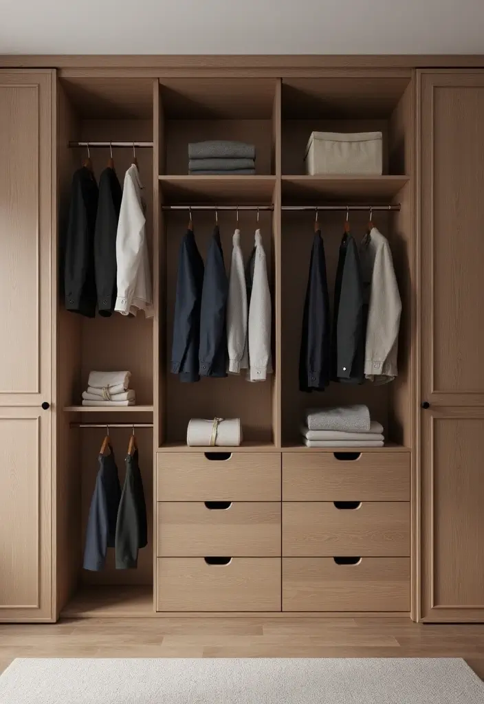 25 Bedroom Fitted Wardrobe Ideas That Save Space Beautifully - 17. Customizable Wardrobe Interiors