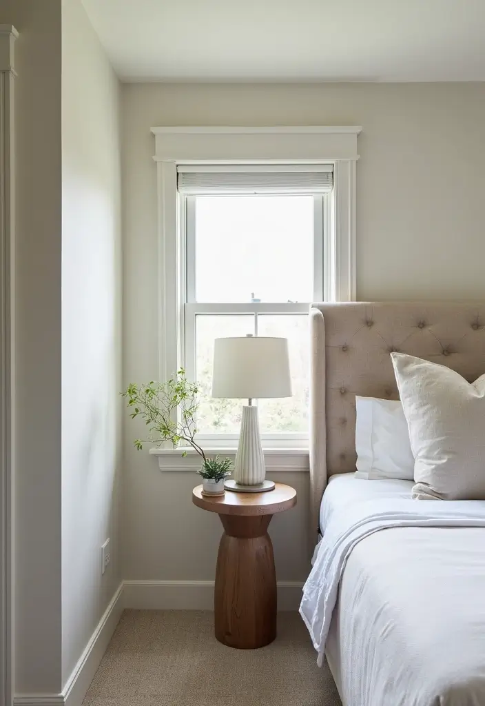 25 Bedroom Side Table Ideas That Look Cute & Functional - 25. Custom Built-in Nook