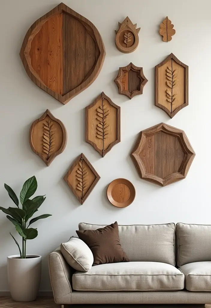 25 Bedroom Wall Decoration Ideas That Instantly Elevate Your Space - 20. Geometric Wall Art
