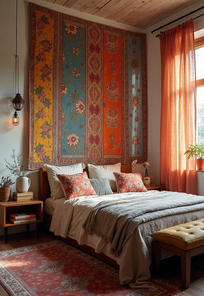 25 Bedroom Wall Decoration Ideas That Instantly Elevate Your Space - 7. Fabric Wall Panels