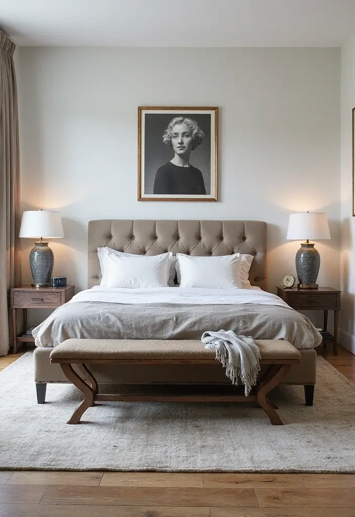 25 Black Bedroom Decor Ideas That Feel Moody and Modern - 14. Unique Bed Frames