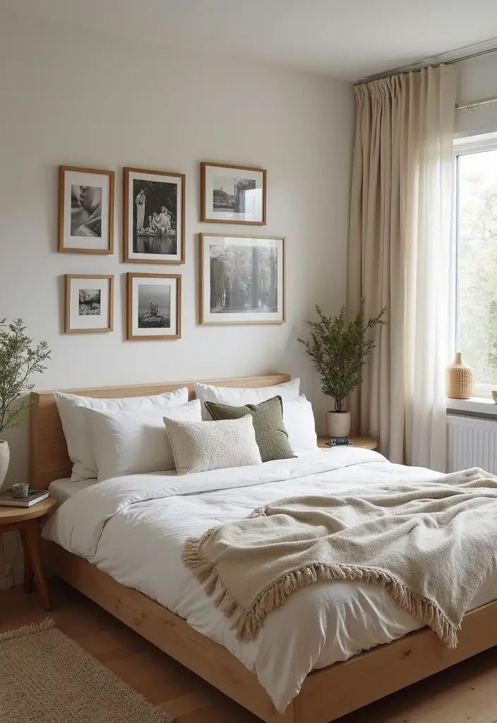 25 Black Bedroom Decor Ideas That Feel Moody and Modern - 19. Personalized Decor