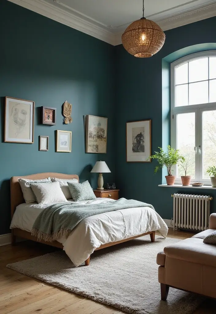 25 Dark Teal Bedroom Ideas That Bring Depth and Style - 25. Customizable Space