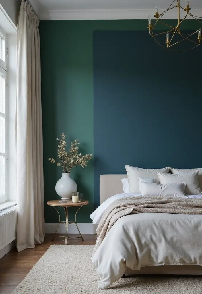 25 Female Bedroom Ideas Classy That Feel Elegant & Stylish - 3. Bold Accent Walls