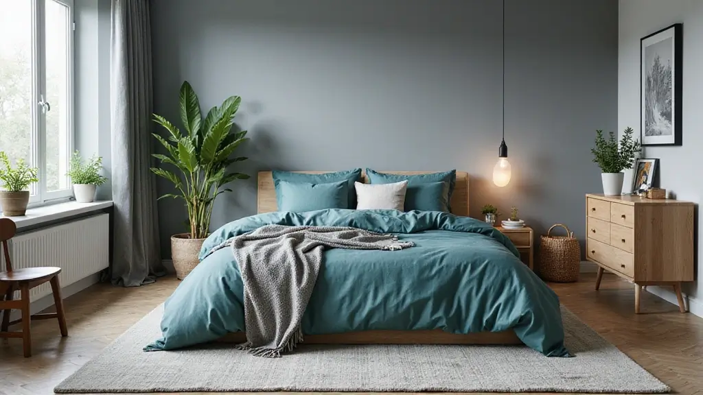 25 Grey and Teal Bedroom Ideas That Feel Balanced and Modern