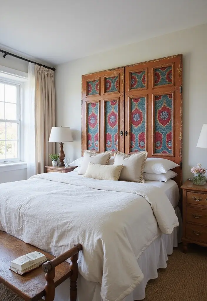 25 Indian Bedroom Decor Ideas That Blend Tradition & Style - 15. Creative Headboard Ideas