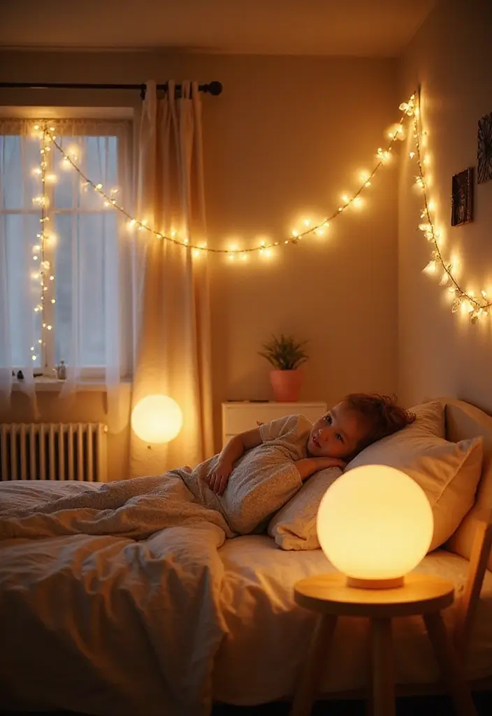 25 Kids Bedroom Decor Ideas That Parents Will Also Love - 11. Soft Lighting Ideas