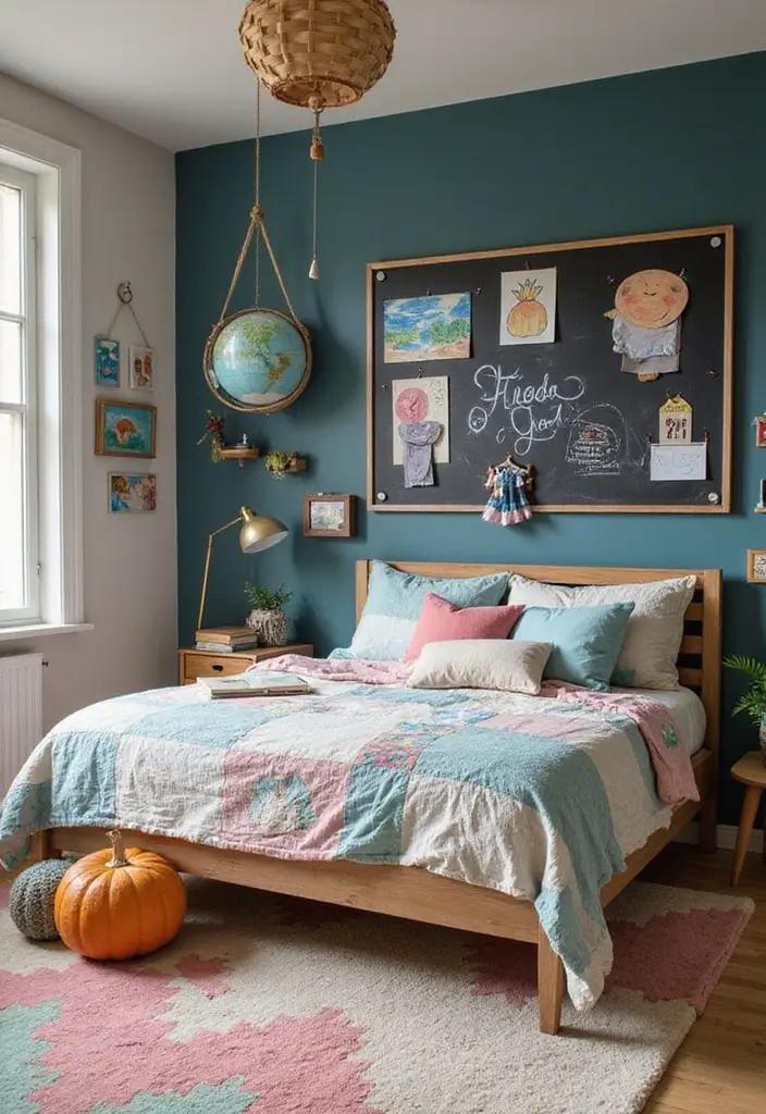 25 Kids Bedroom Decor Ideas That Parents Will Also Love - 24. Interactive Wall Features