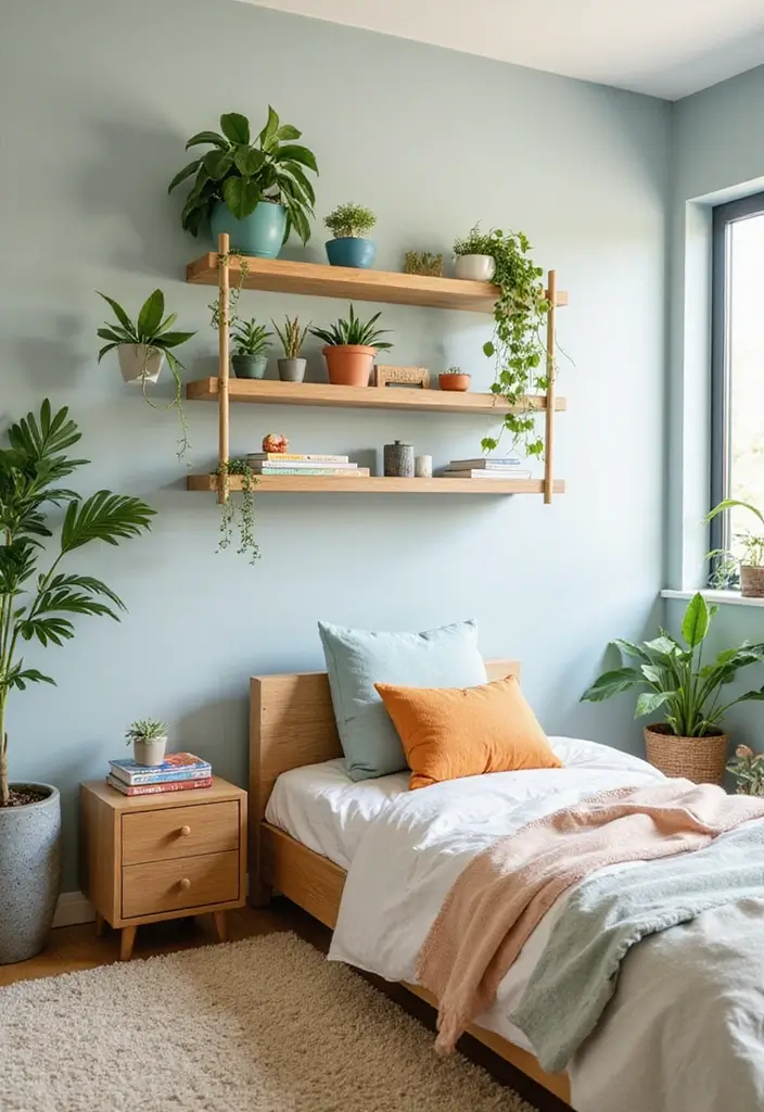 25 Kids Bedroom Decor Ideas That Parents Will Also Love - 5. Indoor Plant Decor