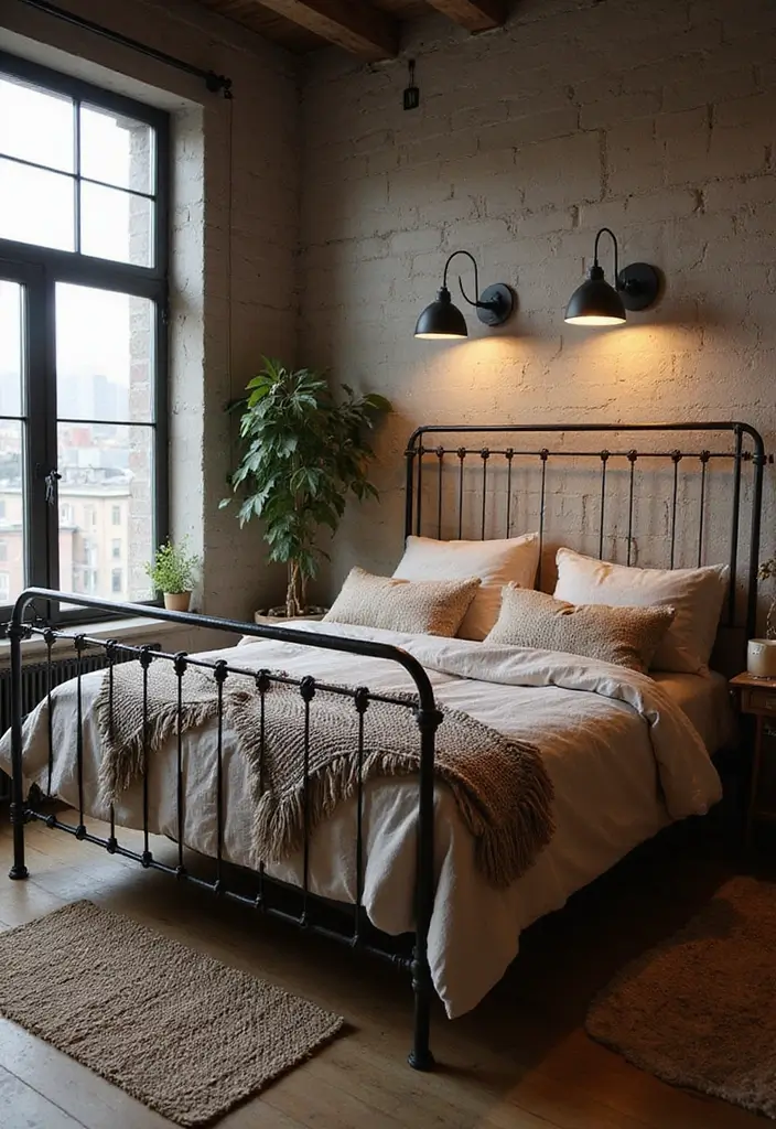 25 Older Teen Boy Bedroom Ideas That Feel Grown-Up & Cool - 16. Cozy Industrial Chic