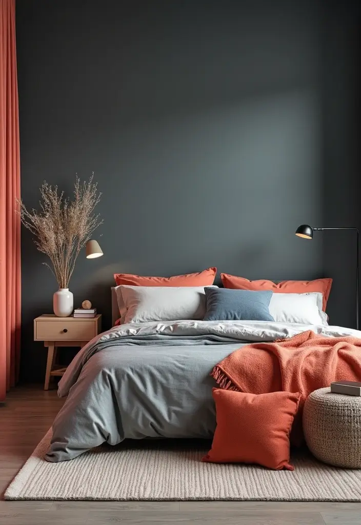25 Room Color Ideas Bedroom Men That Feel Masculine and Classy - 14. Slate Gray