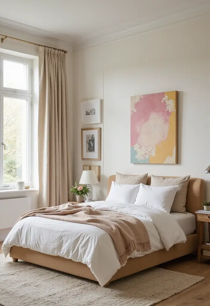 25 Room Color Ideas Bedroom Men That Feel Masculine and Classy - 17. Creamy White