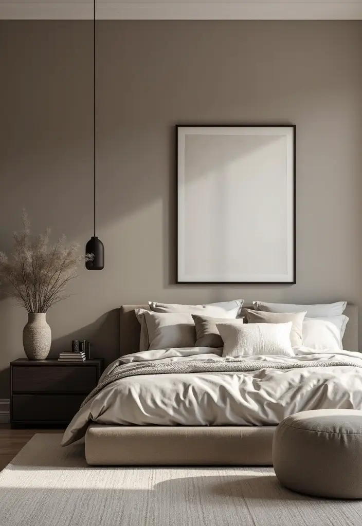 25 Room Color Ideas Bedroom Men That Feel Masculine and Classy - 20. Light Taupe