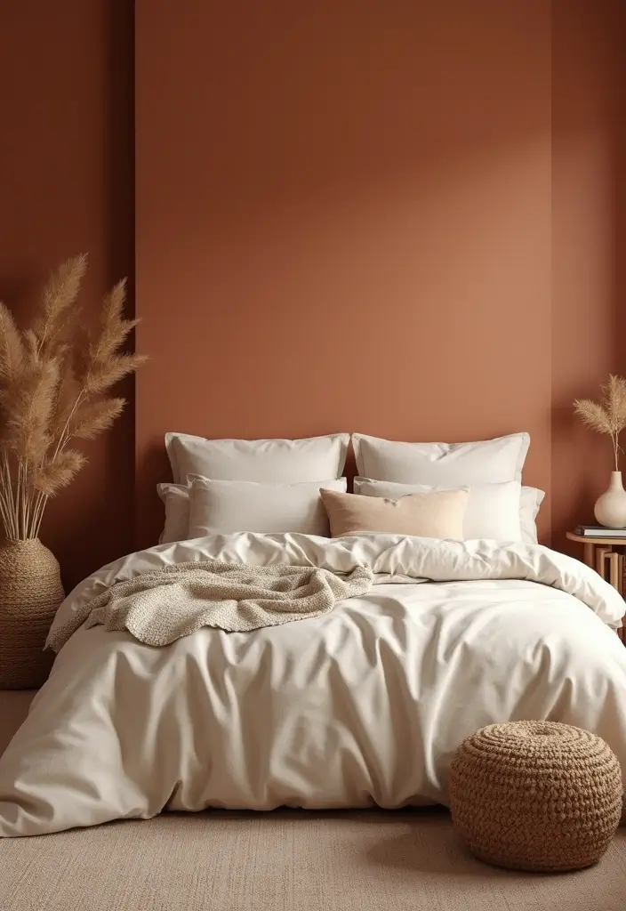 25 Room Color Ideas Bedroom Men That Feel Masculine and Classy - 5. Earthy Terracotta