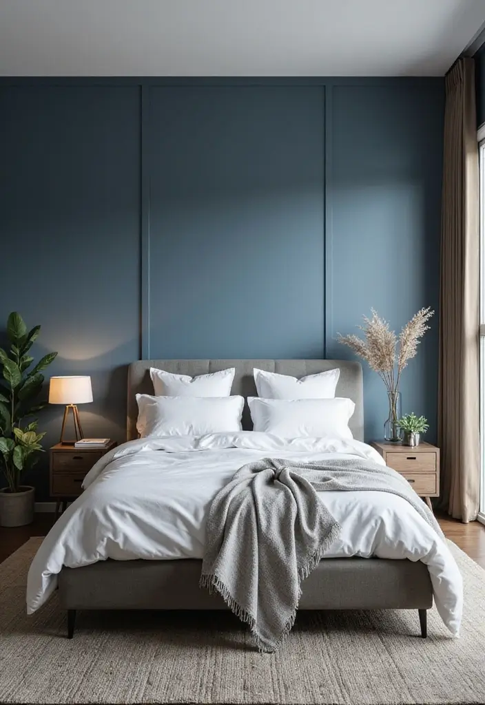25 Room Color Ideas Bedroom Men That Feel Masculine and Classy - 7. Steel Blue