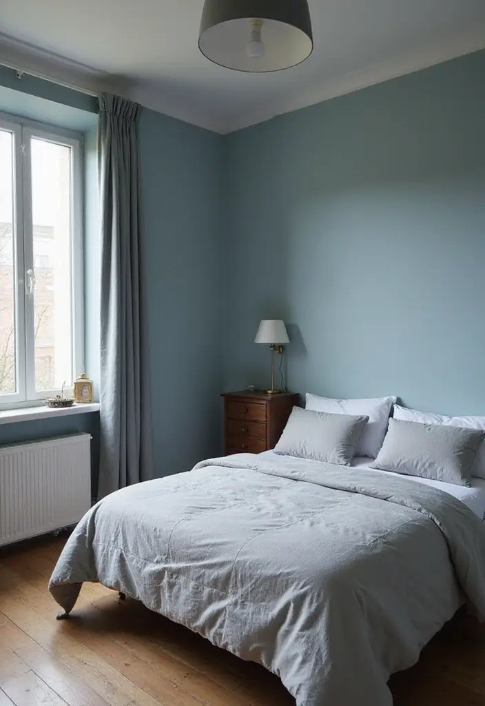25 Room Color Ideas Bedroom Men That Feel Masculine and Classy - 9. Dusty Blue