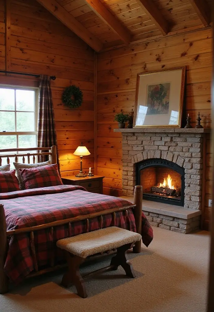 25 Two Boys Bedroom Ideas Shared Rooms That Work Perfectly - 15. Cozy Cabin Retreat