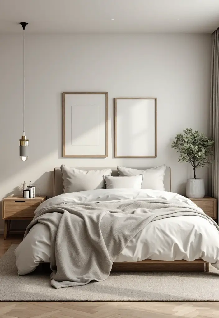 25 Two Boys Bedroom Ideas Shared Rooms That Work Perfectly - 21. Minimalist Delight