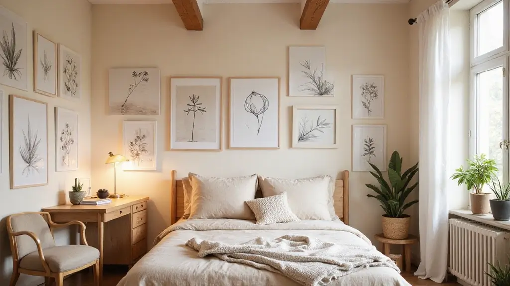 25 Wall Sketches Ideas Bedroom That Add Artistic Touch