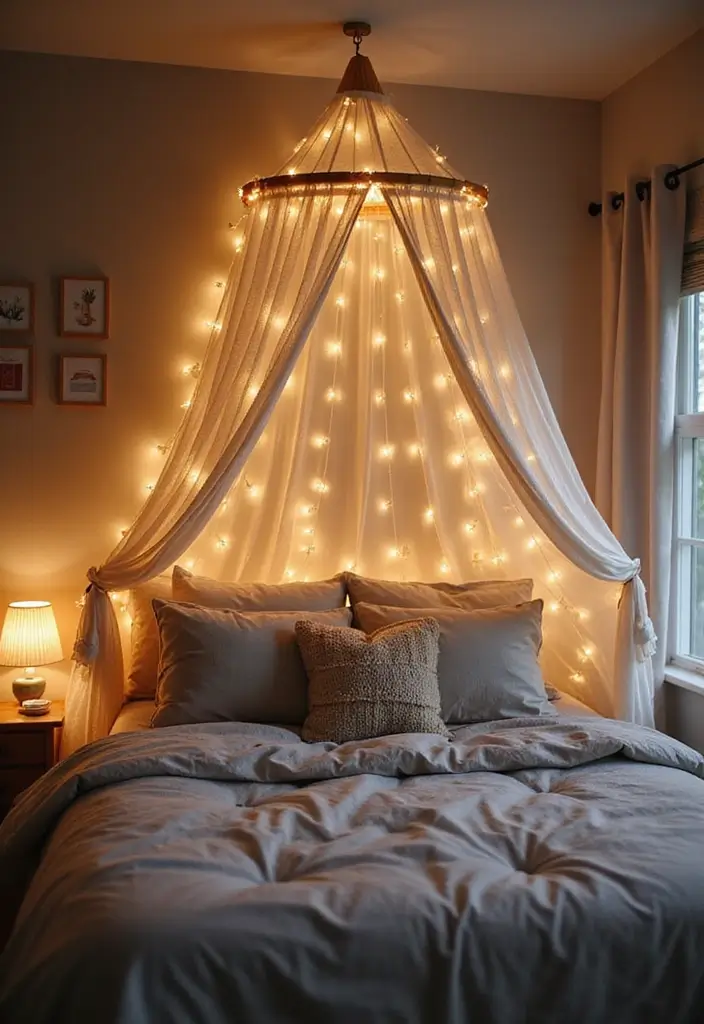 27 Boys Bedroom Ideas Small Space That Feel Cool & Functional - 13. Cozy Canopy