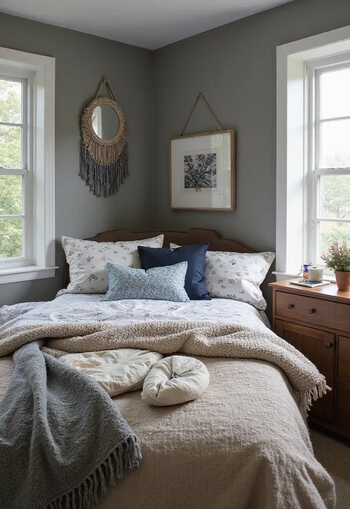 27 Boys Bedroom Ideas Small Space That Feel Cool & Functional - 19. Trendy Textiles