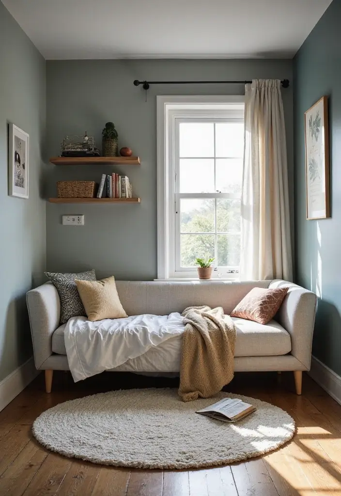 27 Boys Bedroom Ideas Small Space That Feel Cool & Functional - 22. Cozy Reading Nooks