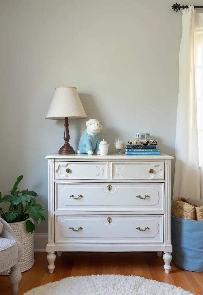 27 Boys Bedroom Ideas Small Space That Feel Cool & Functional - 24. Repurpose Old Furniture