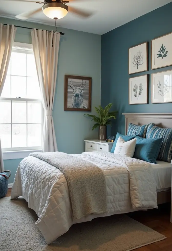 27 Boys Bedroom Ideas Small Space That Feel Cool & Functional - 27. Seasonal Decor Changes