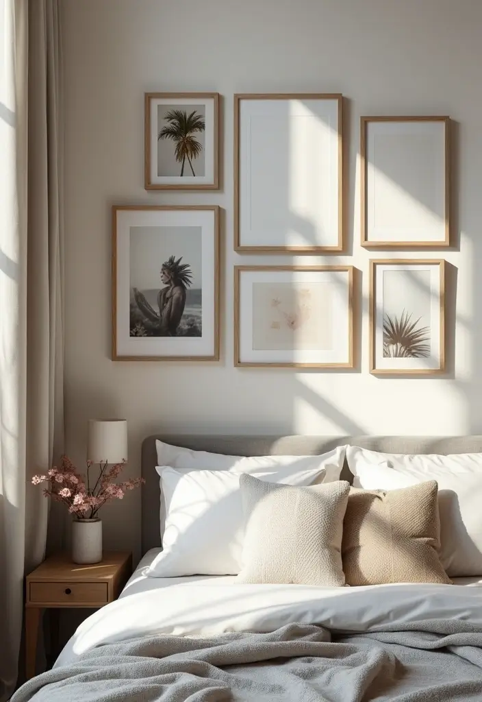 29 Bedroom Corner Ideas Cozy Nook Designs You’ll Love Curling Up In - 19. Corner Gallery Wall