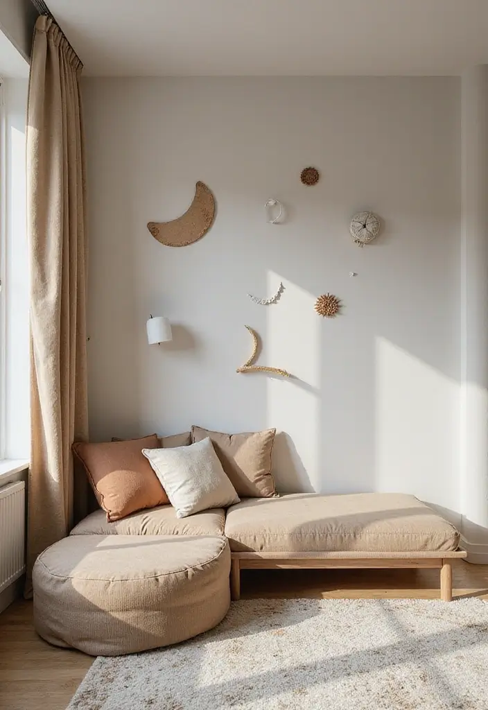 29 Bedroom Corner Ideas Cozy Nook Designs You’ll Love Curling Up In - 21. Interactive Wall Art