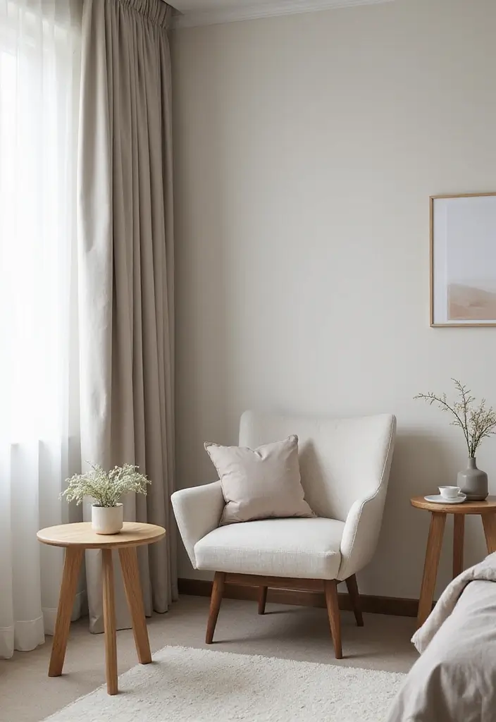 29 Bedroom Corner Ideas Cozy Nook Designs You’ll Love Curling Up In - 5. Minimalist Corner