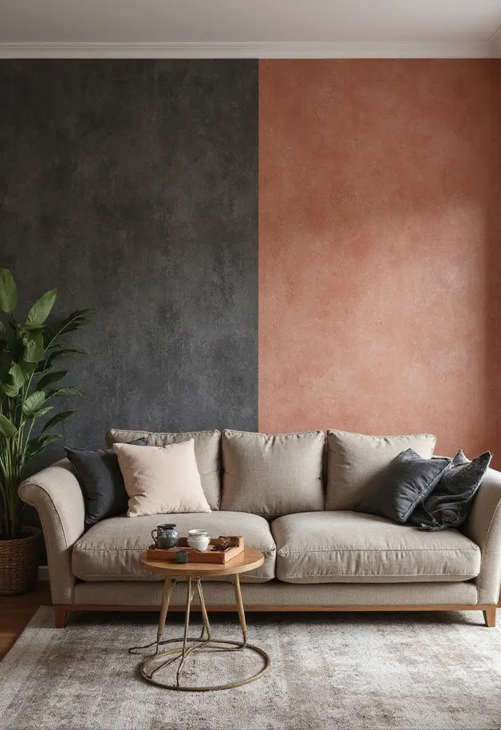 30 2 Bedroom Apartment Ideas That Feel Spacious and Stylish - 16. Accent Walls