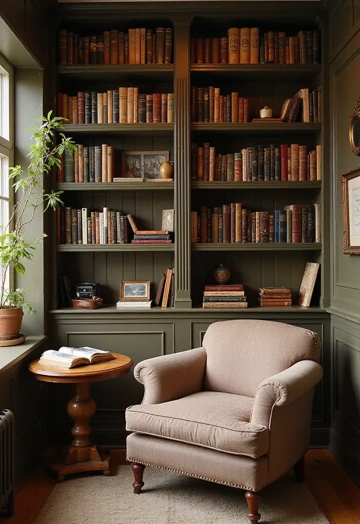 30 2 Bedroom Apartment Ideas That Feel Spacious and Stylish - 17. Cozy Reading Nooks