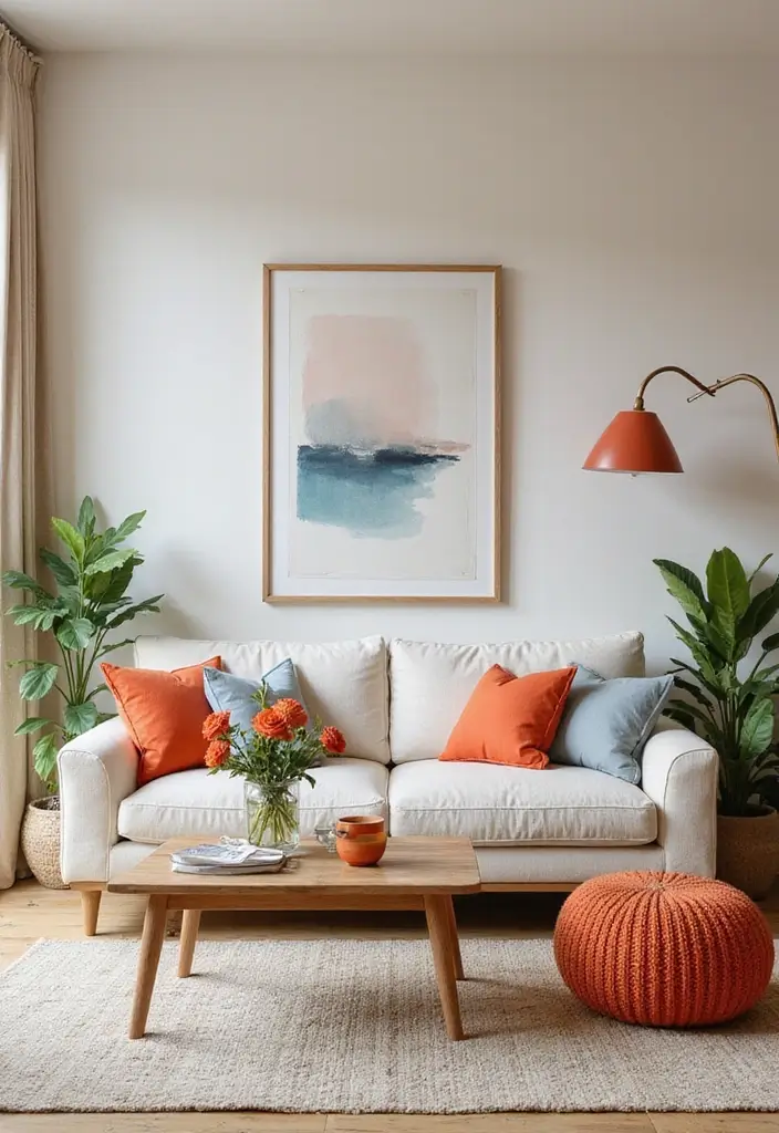 30 2 Bedroom Apartment Ideas That Feel Spacious and Stylish - 23. Mindful Use of Color