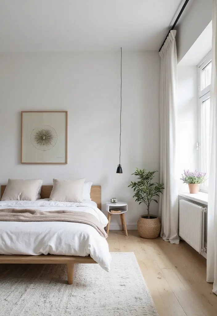 30 2 Bedroom Apartment Ideas That Feel Spacious and Stylish - 7. Minimalist Decor