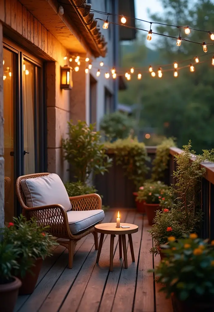 30 2 Bedroom Apartment Ideas That Feel Spacious and Stylish - 9. Balcony or Outdoor Space Usage