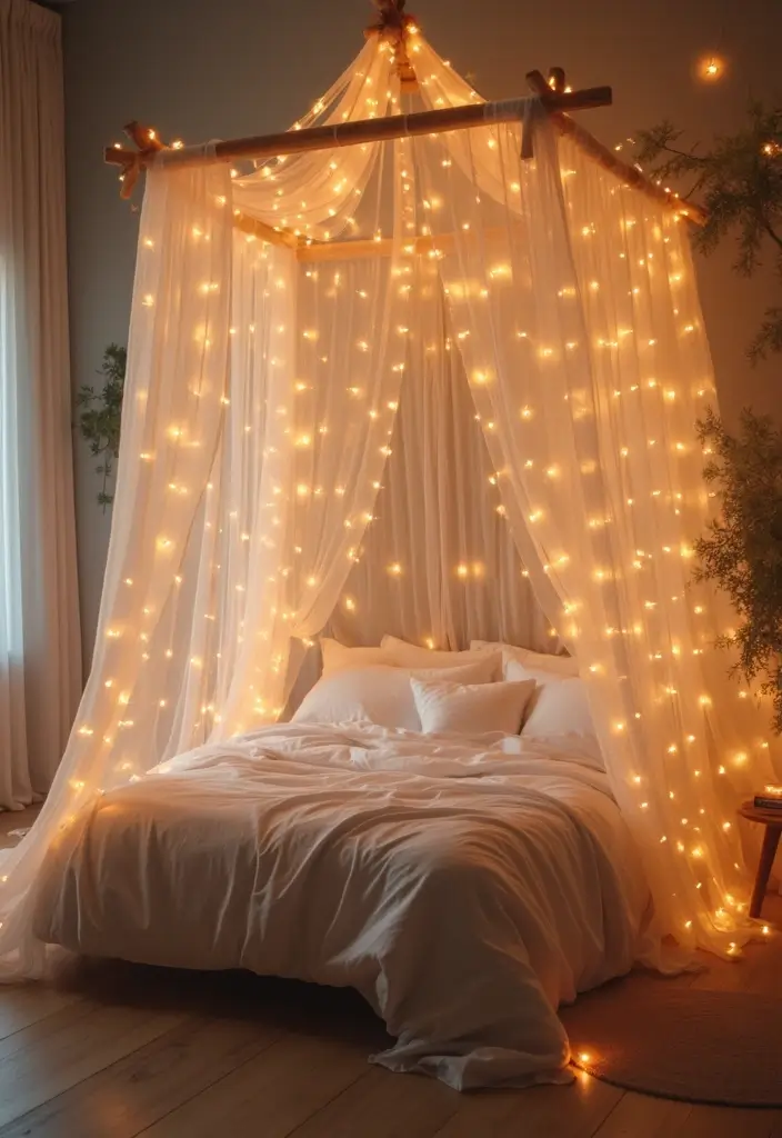30 Adopt Me Bedroom Ideas That Feel Cute and Creative - 13. Playful Canopy Beds