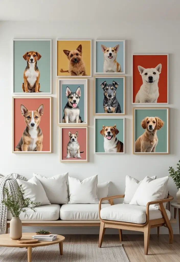 30 Adopt Me Bedroom Ideas That Feel Cute and Creative - 14. Personalized Pet Portraits