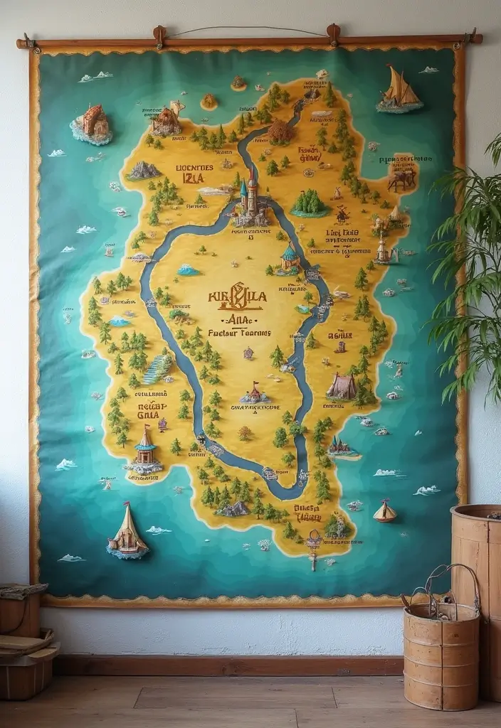 30 Adopt Me Bedroom Ideas That Feel Cute and Creative - 22. Pet Adventure Maps