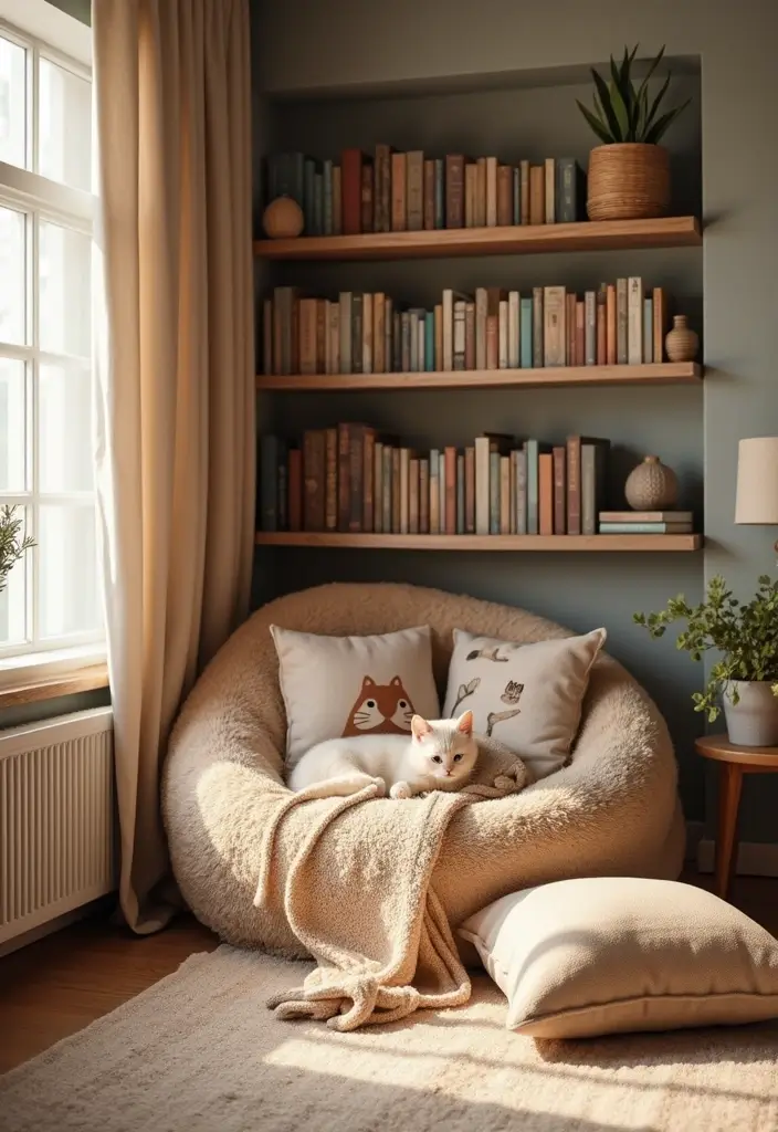 30 Adopt Me Bedroom Ideas That Feel Cute and Creative - 3. Cozy Reading Nook