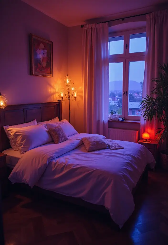 30 Adopt Me Bedroom Ideas That Feel Cute and Creative - 30. Mood Lighting