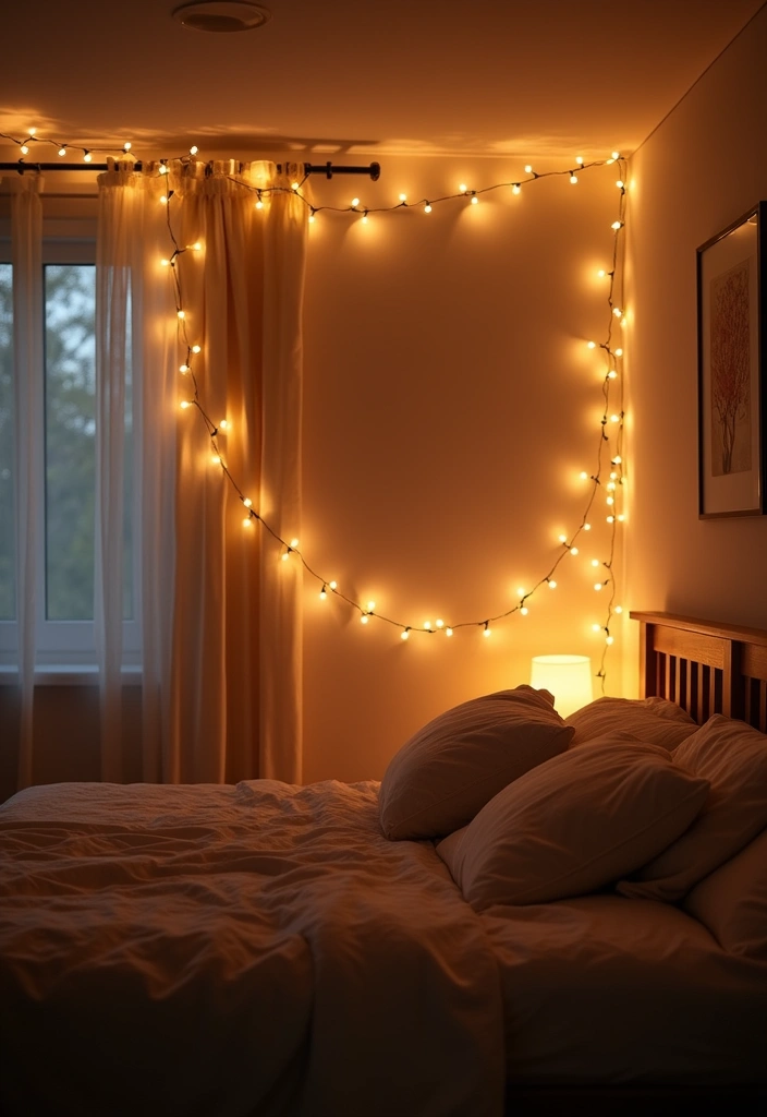 30 Adopt Me Bedroom Ideas That Feel Cute and Creative - 4. Fairy Light Fun