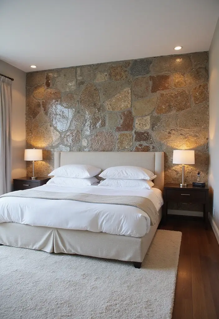 30 Basement Bedroom Ideas on a Budget That Look Expensive - 15. Add a Statement Headboard