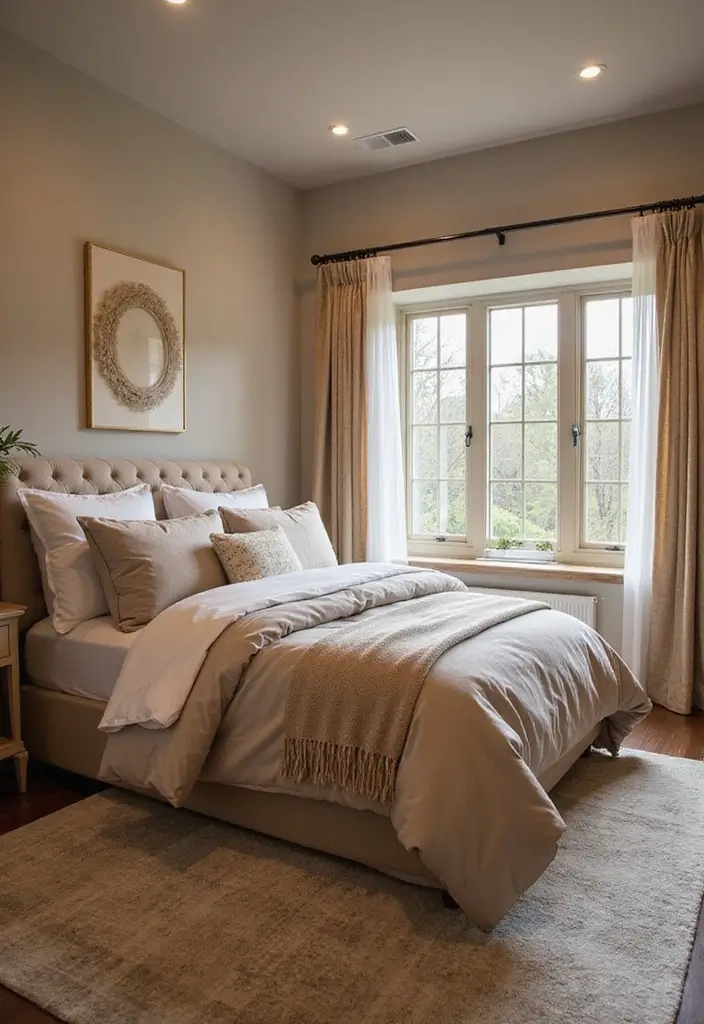 30 Basement Bedroom Ideas on a Budget That Look Expensive - 22. Select Quality Bedding