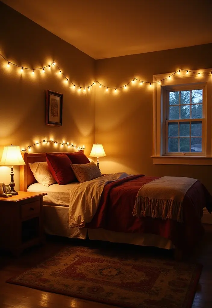 30 Basement Bedroom Ideas on a Budget That Look Expensive - 28. Incorporate Soft Lighting