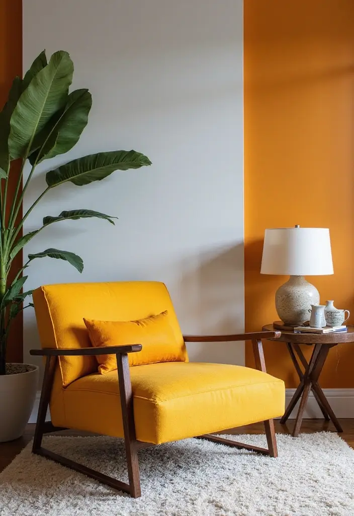 30 Bedroom Chair Ideas for a Luxe & Relaxing Master Suite - 15. Bold Color Pop Chairs