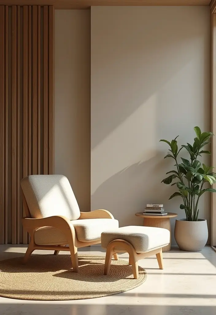 30 Bedroom Chair Ideas for a Luxe & Relaxing Master Suite - 26. Sustainable Chairs