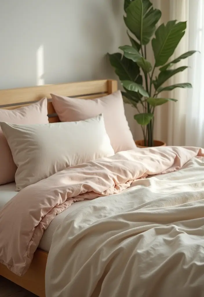 30 Bedroom Decor Ideas DIY That Instantly Upgrade Your Space - 16. Eco-Friendly Bedding